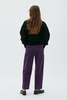 maska.se Ruth Barrel Leg Organic Cotton Corduroy Trousers - Thumbnail 2