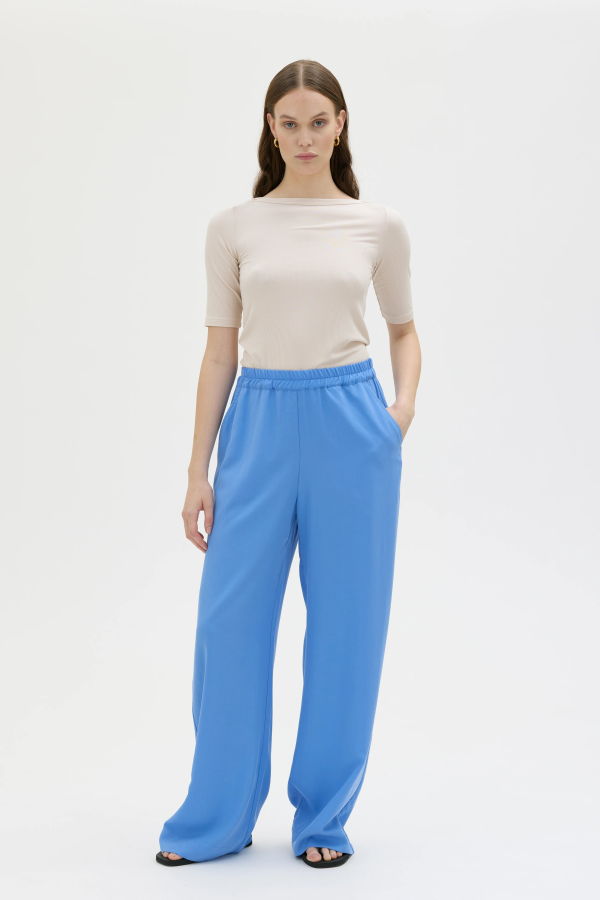 Maska Tela Long Wide Tencel Pants