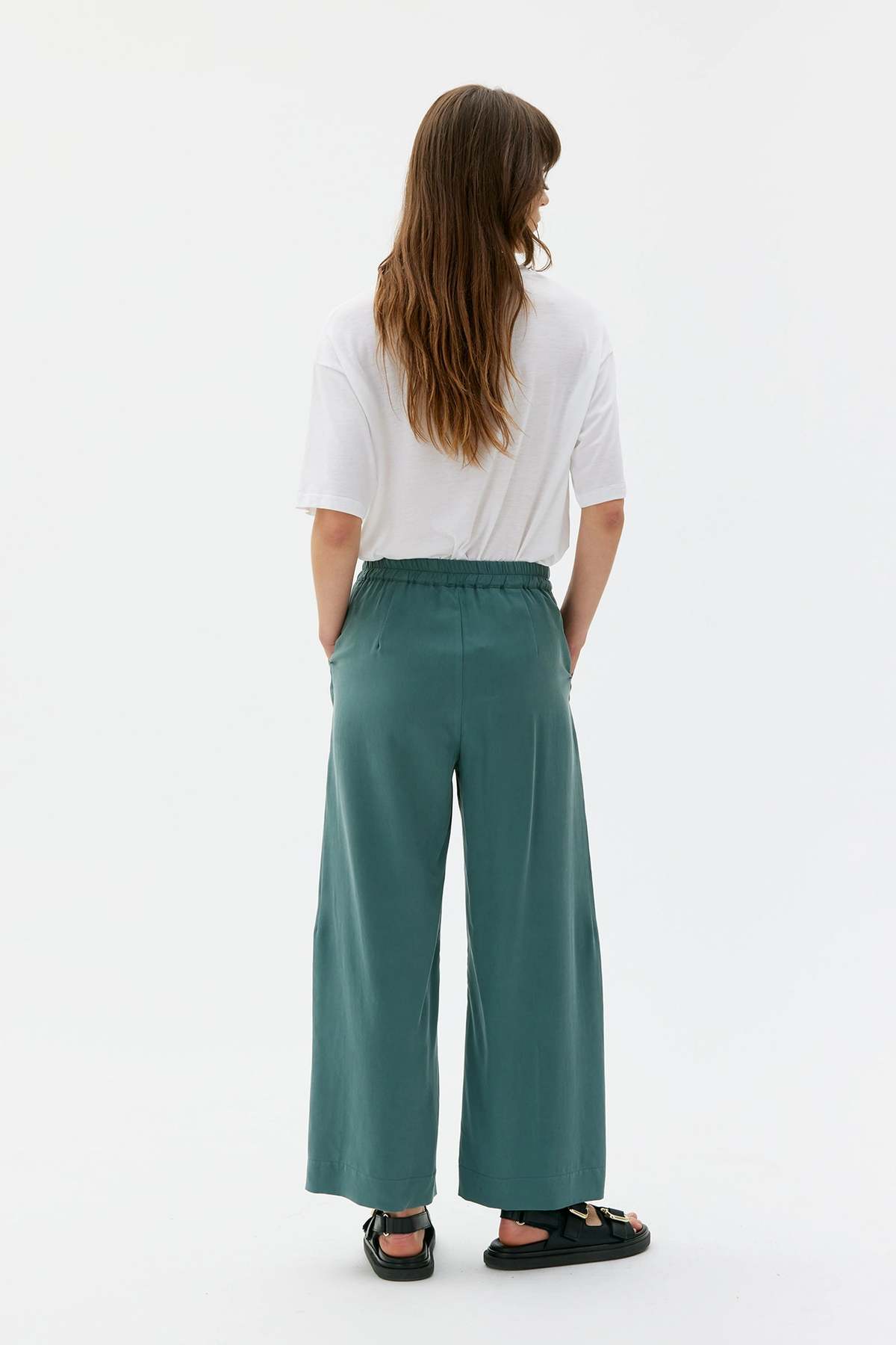 maska.se Thea Flowy Tencel Trousers - Image 3 of 3