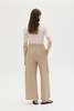 Maska Thea Flowy Tencel Trousers - Sand - Thumbnail 2