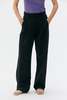 maska.se Tigo Pleated Long Character Cotton Twill Trousers - Black - Thumbnail 2