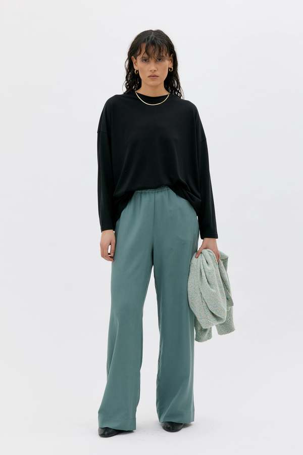 maska.se Vea Long Sleeve Top - Black