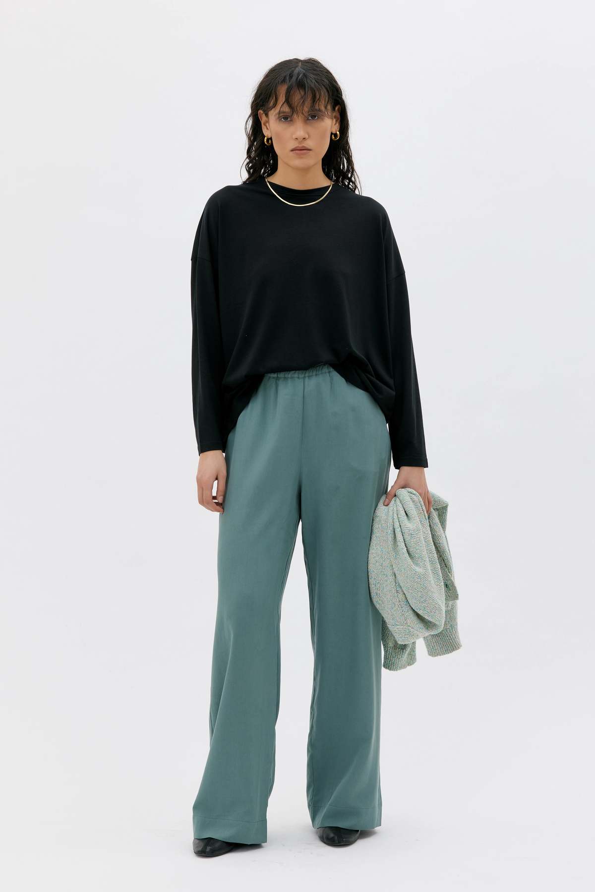 maska.se Vea Long Sleeve Top - Black - Image 1 of 3