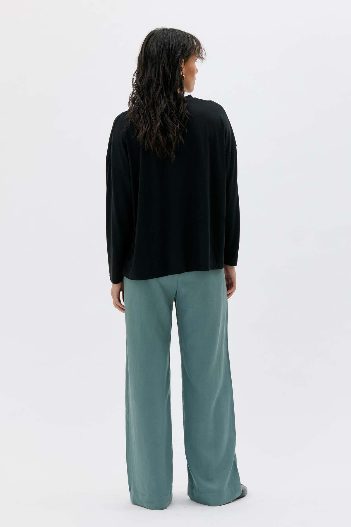maska.se Vea Long Sleeve Top - Black - Image 3 of 3