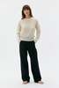 maska.se Yara Light Silk Mohair Sweater - White - Thumbnail 1