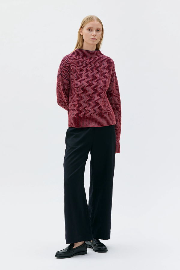 maska.se Zoya Bicolour Lambswool Sweater