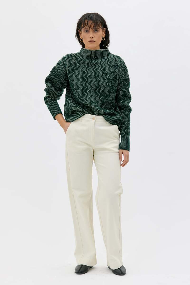 maska.se Zoya Bicolour Lambswool Sweater
