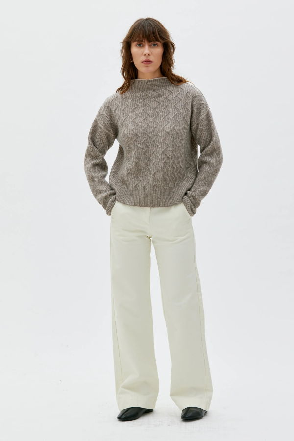 maska.se Zoya Bicolour Lambswool Sweater