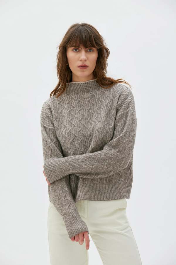 maska.se Zoya Bicolour Lambswool Sweater