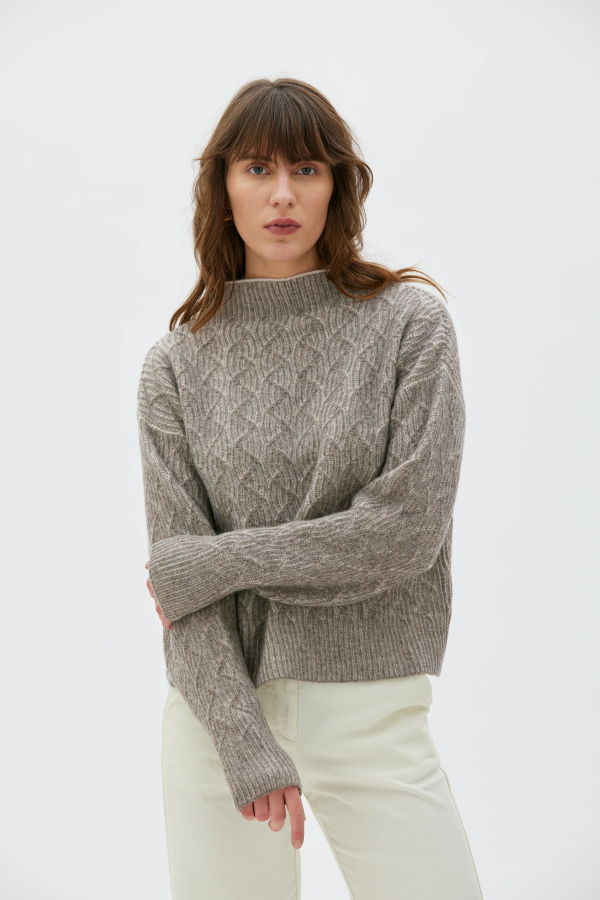 maska.se Zoya Bicolour Lambswool Sweater