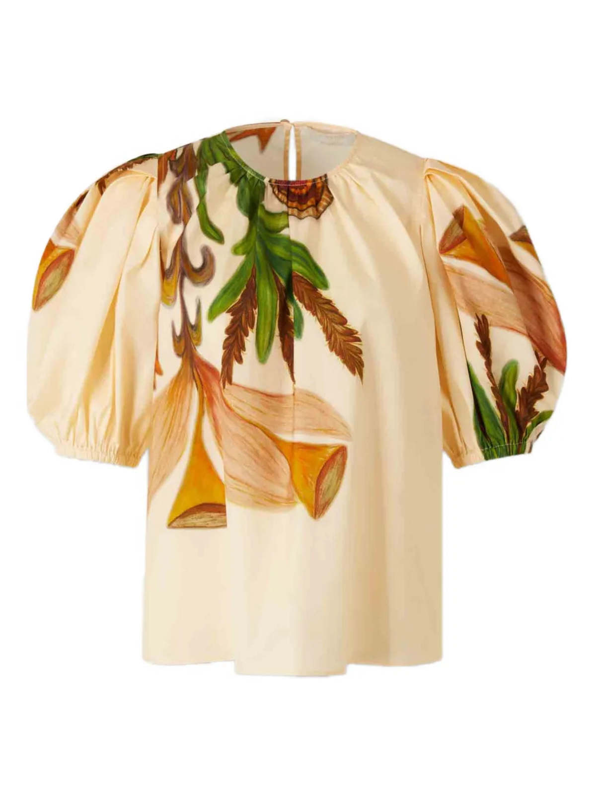 Ulla Johnson Ravena Puff Sleeve Top - Image 1 of 2