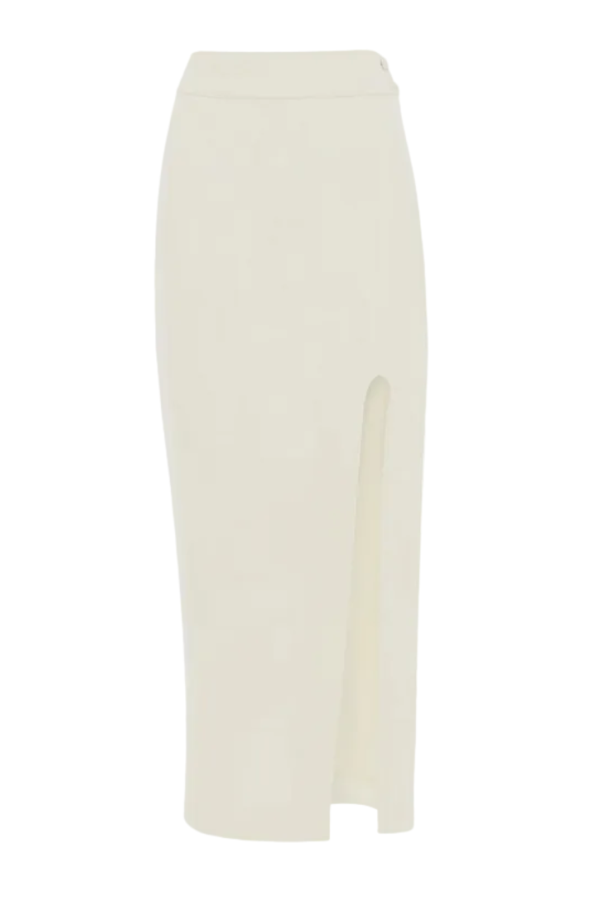 Victoria Beckham Split Detail Skirt