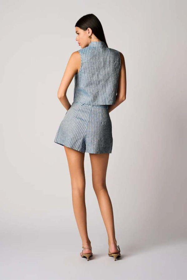 Hevron Katja Top - Blue Stripe