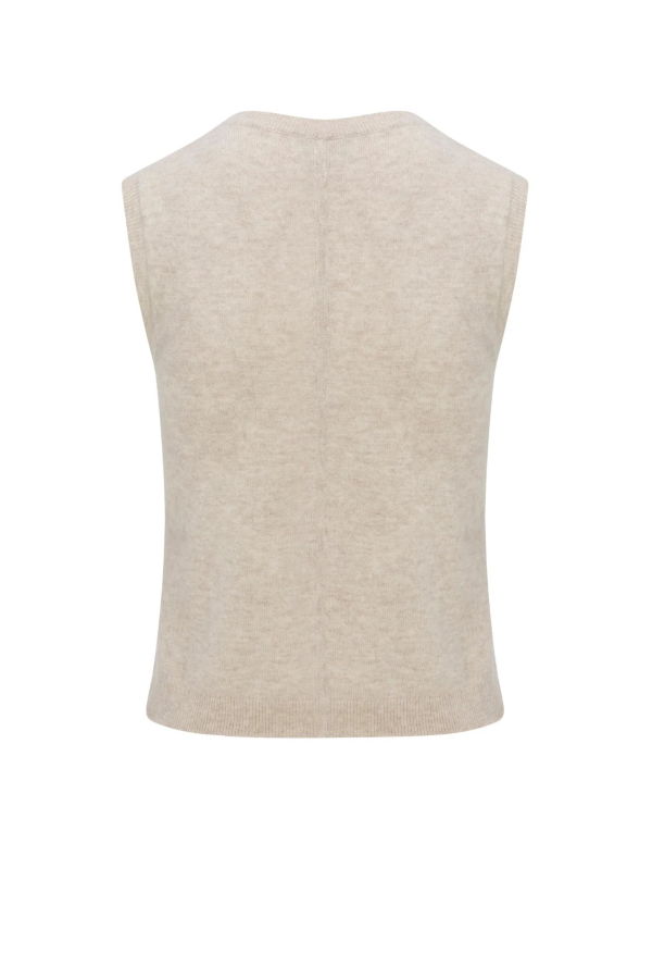 Hevron Madeline Top - Beige