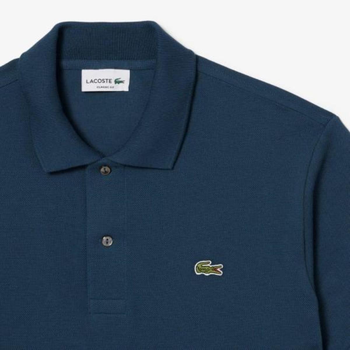 Lacoste L1212C7Z Polo Shirt - Mineral Blue - Image 2 of 3