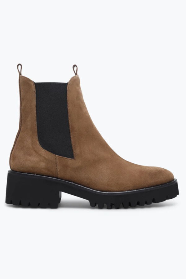 Freda Salvador Brooke Rain Resistant Boot - Biscotti Suede WR