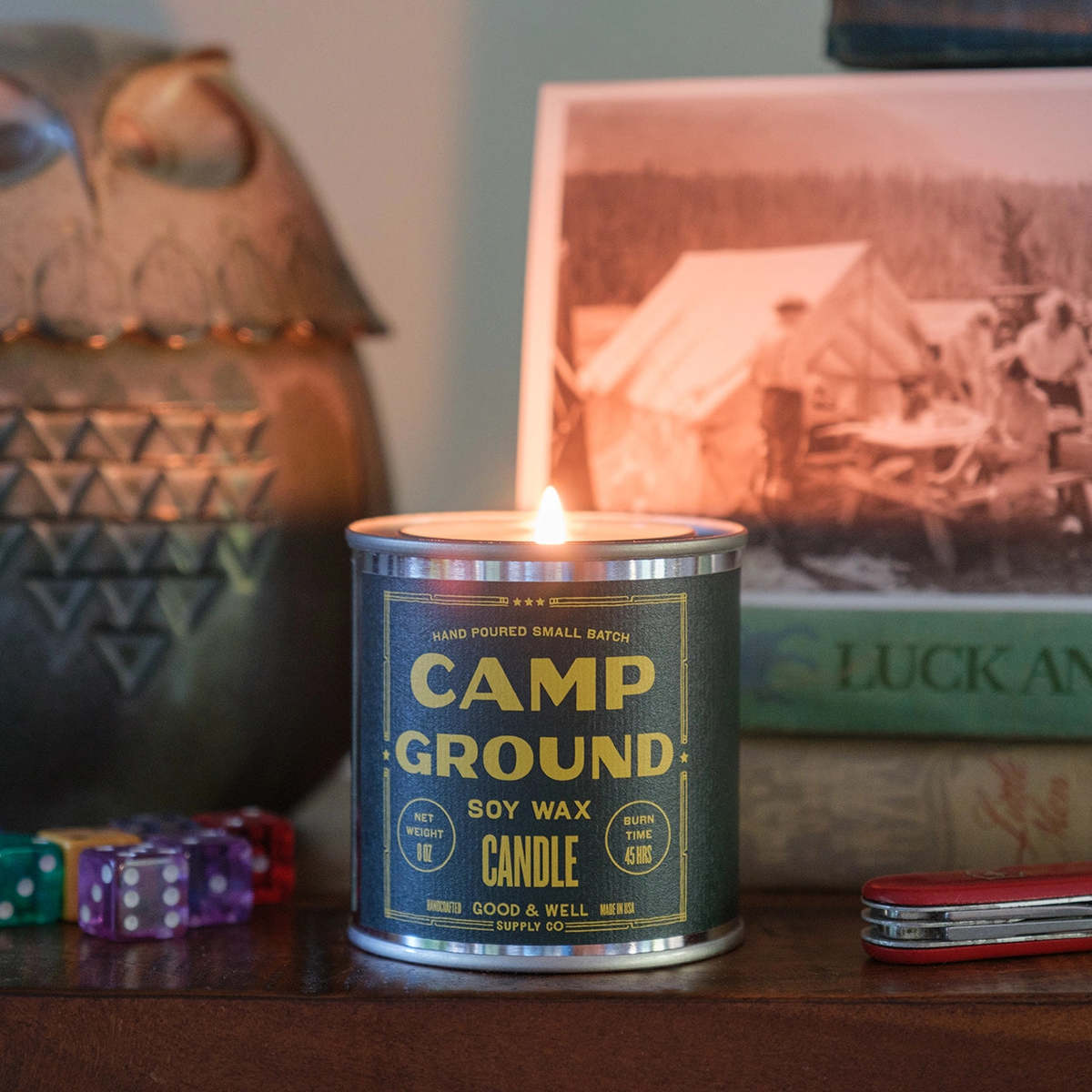 Good & Well Supply Co Campground Soy Candle