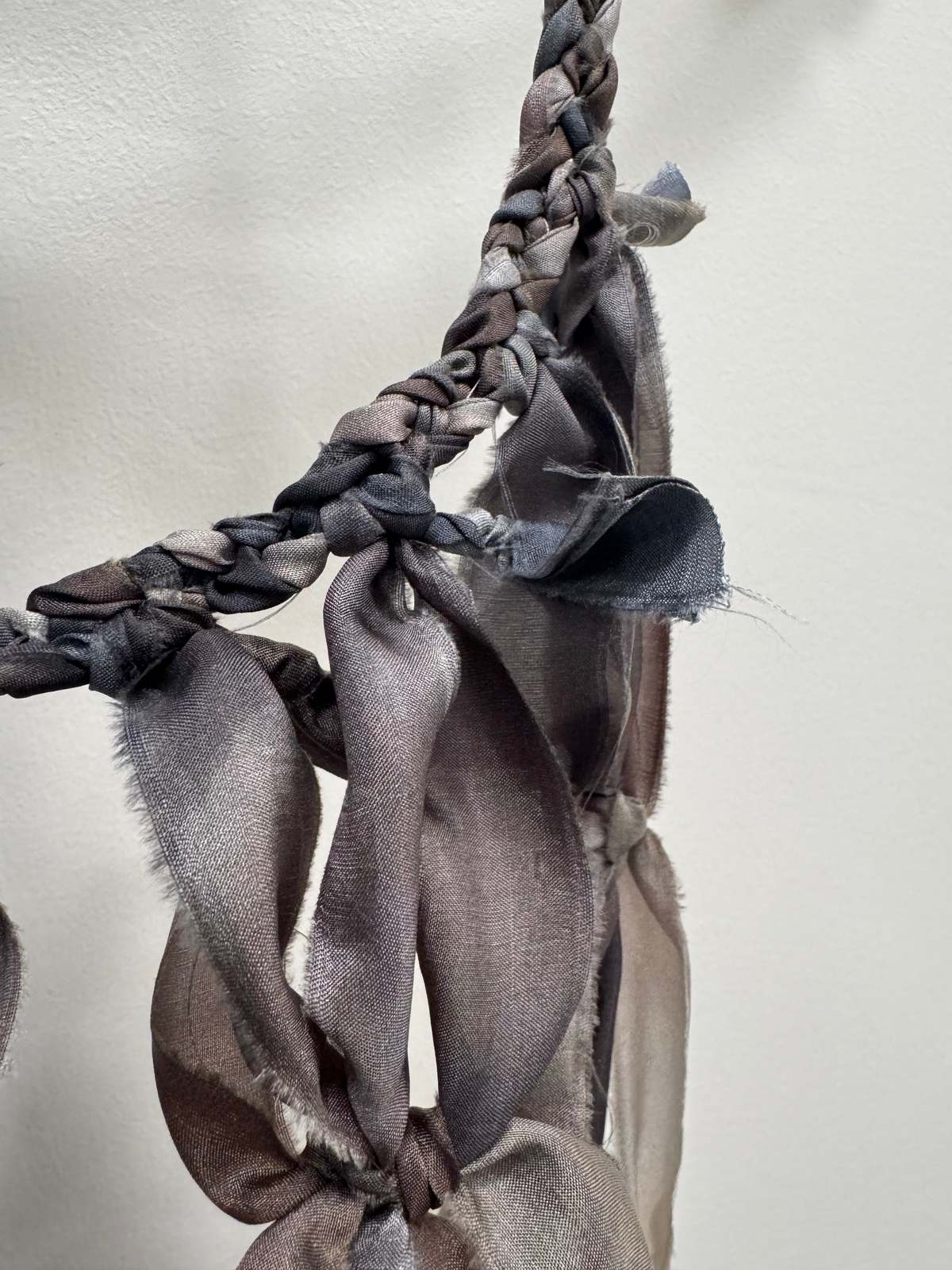 KAAREM Connect 2 Handknotted Silk Halter Tie Top - Image 6 of 6