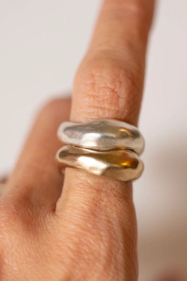 Oxbow Flow Ring in Sterling Silver