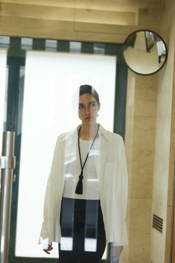 Casa Aylln Ambra Tassel Necklace