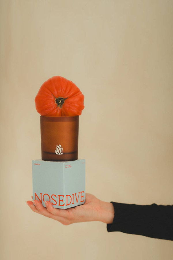 Nose Dive Cowboy Candle