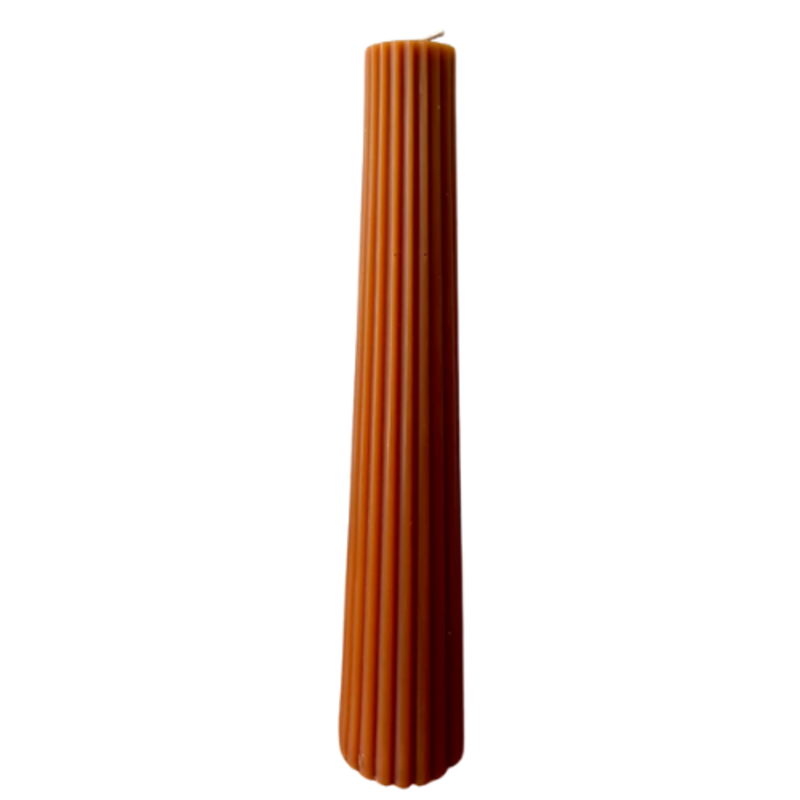 Greentree Fluted Pillar Candle