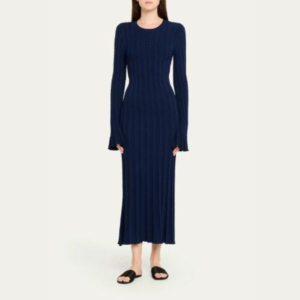 air force dress blues belt The Sonnet Dress. -- Navy – The Great main image 0