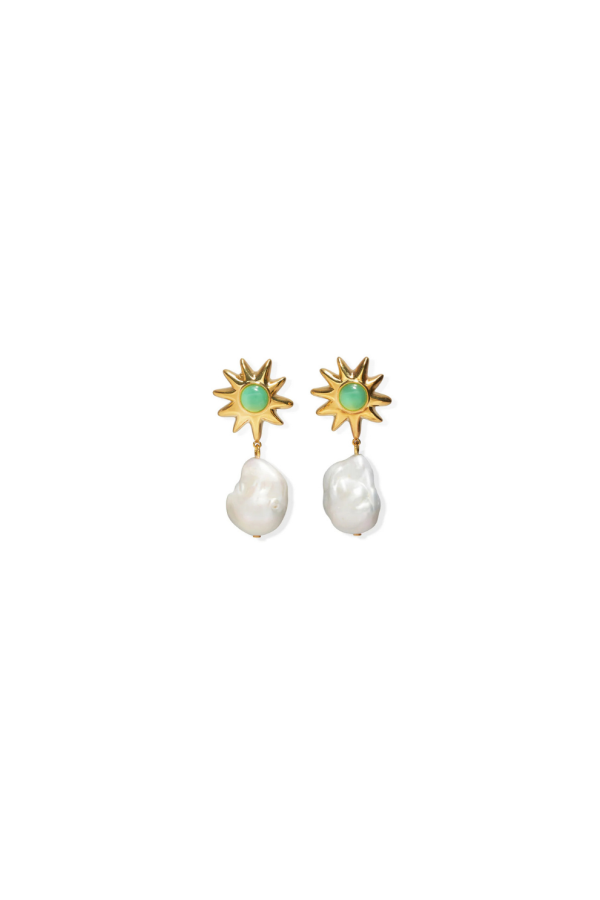 Lizzie Fortunato Helios Drop Earrings