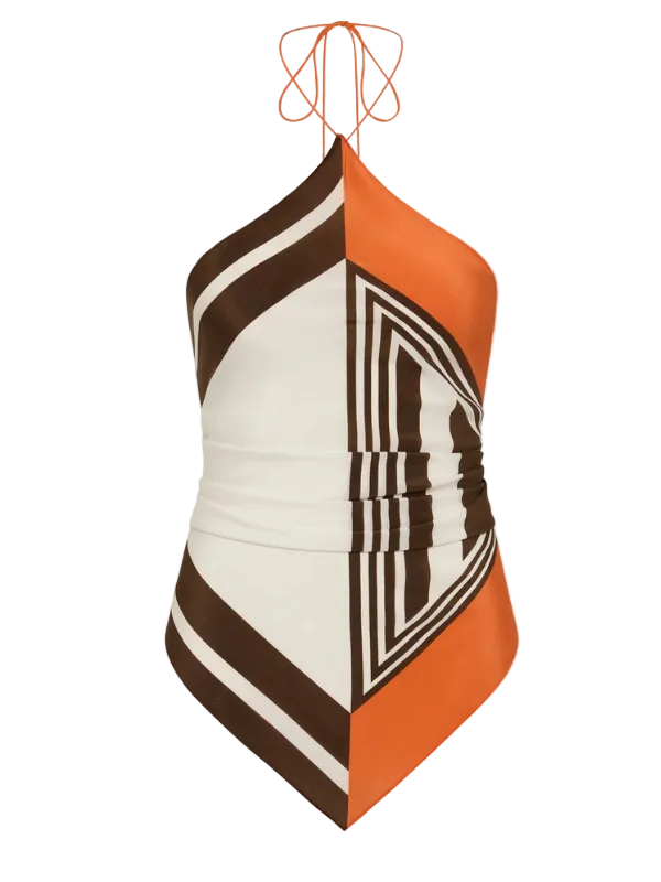 SIR. Destino Scarf - Pacha Stripe