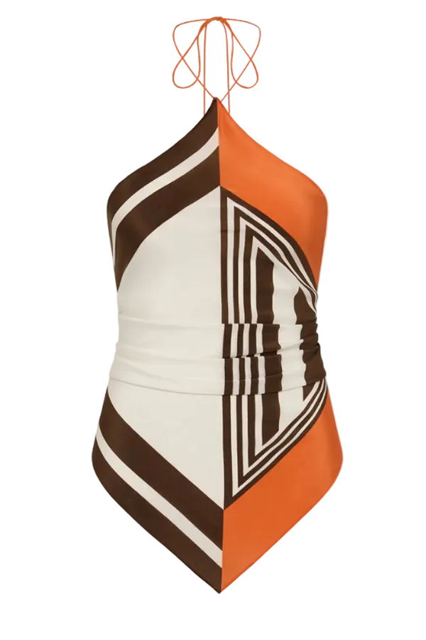 SIR. Destino Scarf - Pacha Stripe