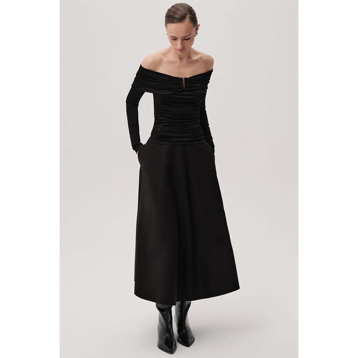 Exquise USA Jasmyn K. Blouse - Black - Image 1 of 5