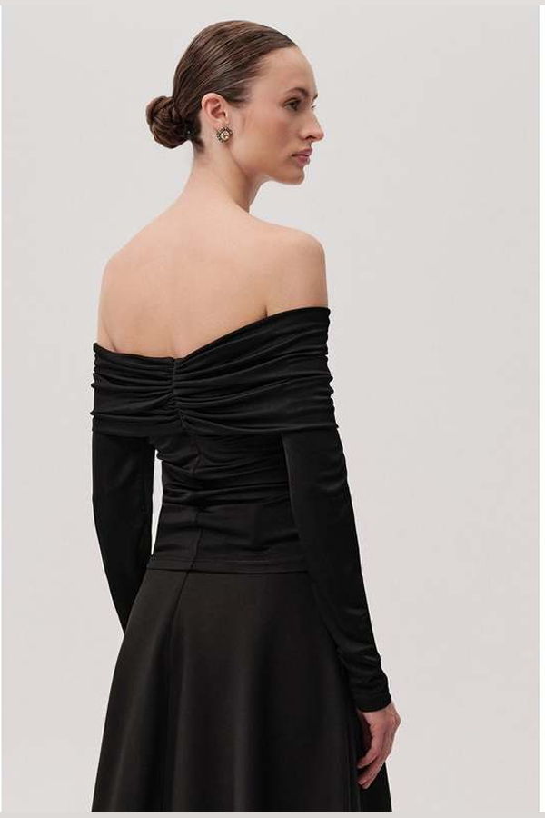 Exquise USA Jasmyn K. Blouse - Black