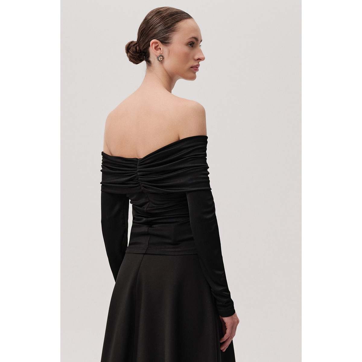 Exquise USA Jasmyn K. Blouse - Black - Image 2 of 5