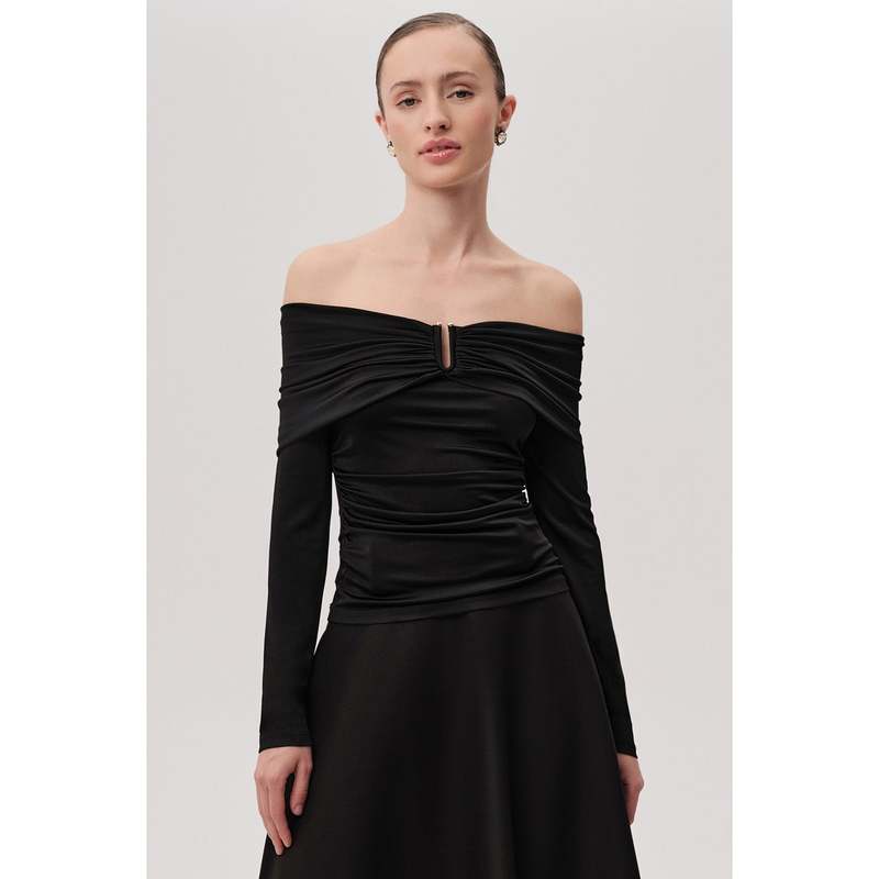 Exquise USA Jasmyn K. Blouse - Black