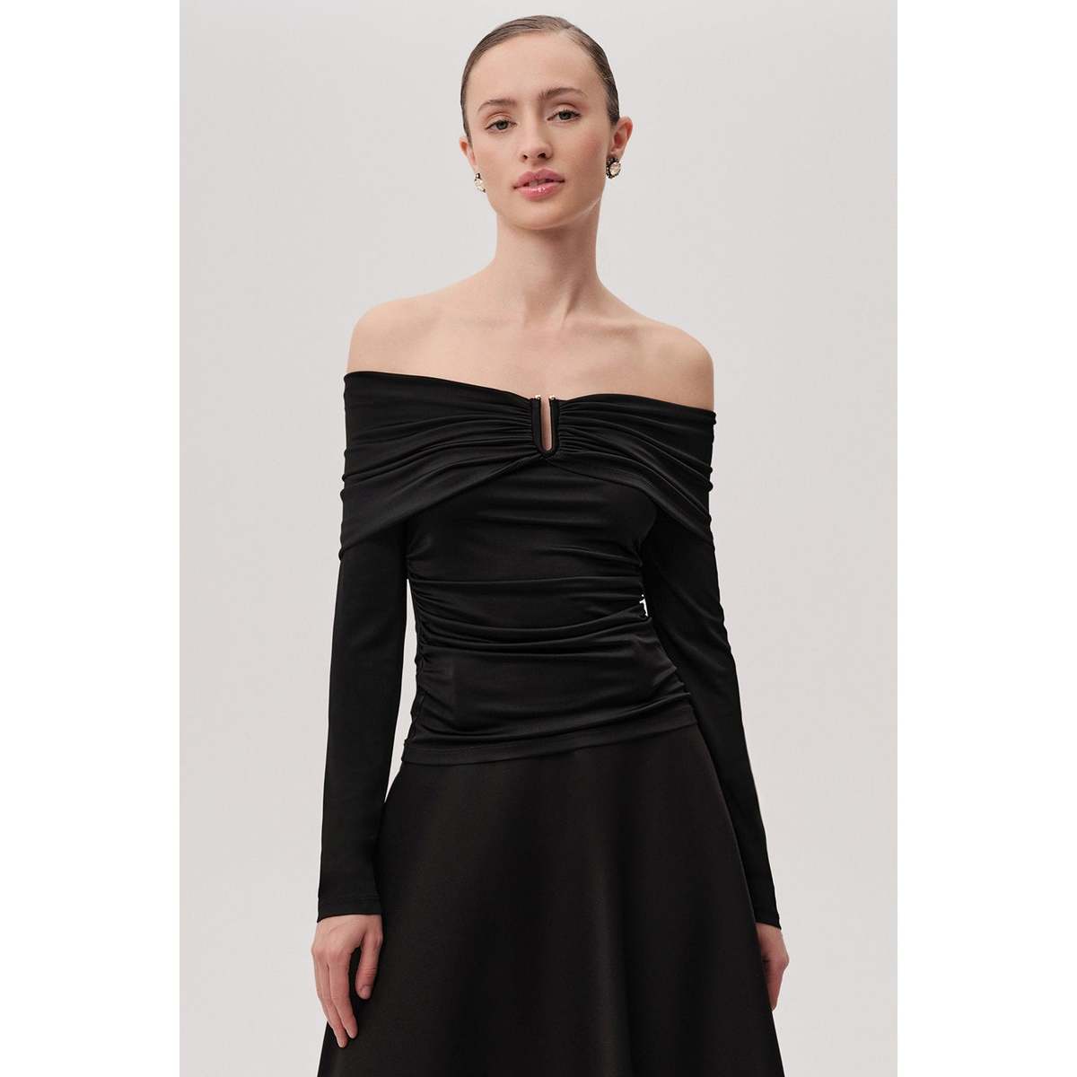 Exquise USA Jasmyn K. Blouse - Black - Image 3 of 5