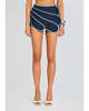 Azulu Sango Short Shorts - Navy - Thumbnail 1