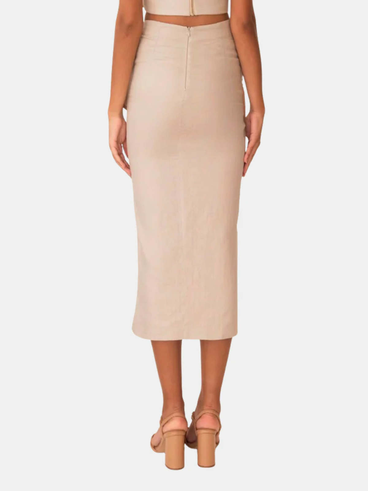 Azulu Sango Skirt - Latte - Image 2 of 2