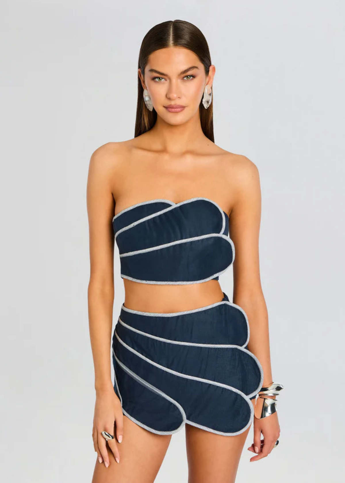 Azulu Sango Top - Navy - Image 1 of 1