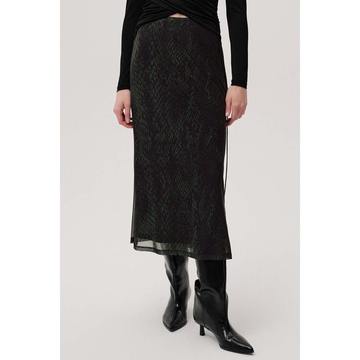 Exquise USA Linda K Skirt - Green-Black - Image 5 of 5