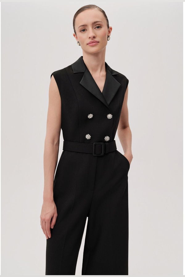 Exquise USA Onyx Jumpsuit - Black