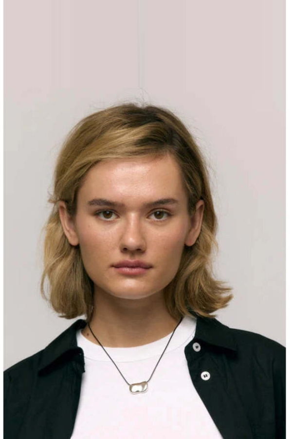 Heaven Mayhem Pebble Necklace - Silver