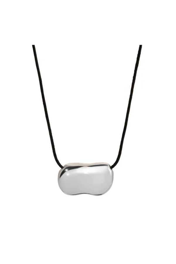 Heaven Mayhem Pebble Necklace - Silver