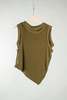 Wanze Double Layered Tank - Olive - Thumbnail 3