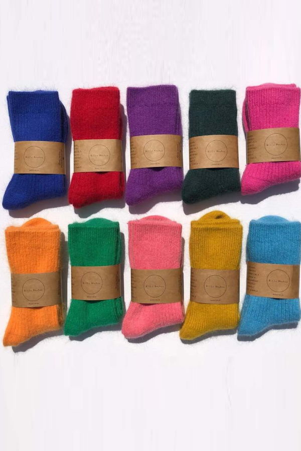 Billy Bamboo Angora Socks