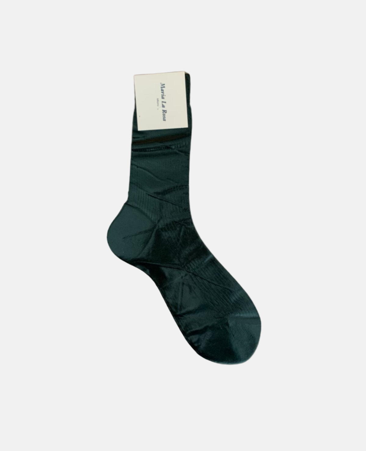 Maria La Rosa Cipresso Silk Socks - Cipresso - Image 2 of 3