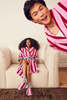 Dusen Dusen Magnolia Stripe Bathrobe - Thumbnail 10