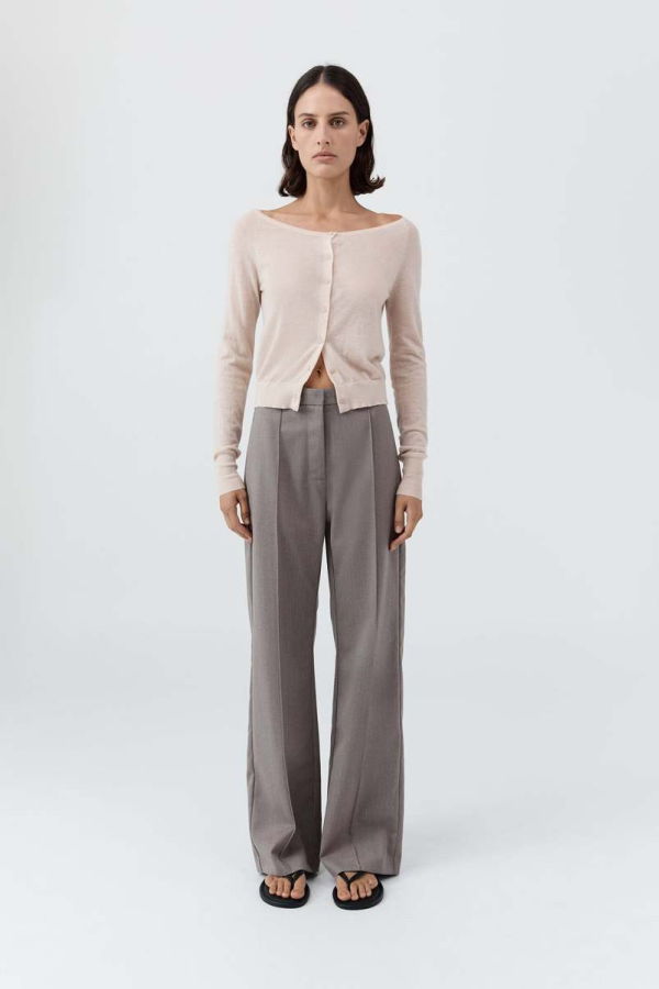 St. Agni Merino Wool Ballet Cardigan