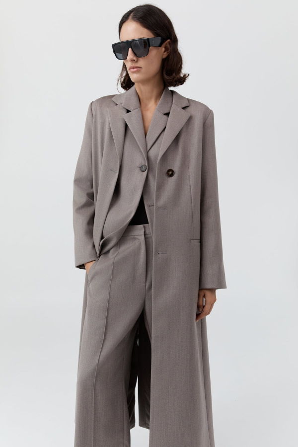 St. Agni Oupa Tailored Coat