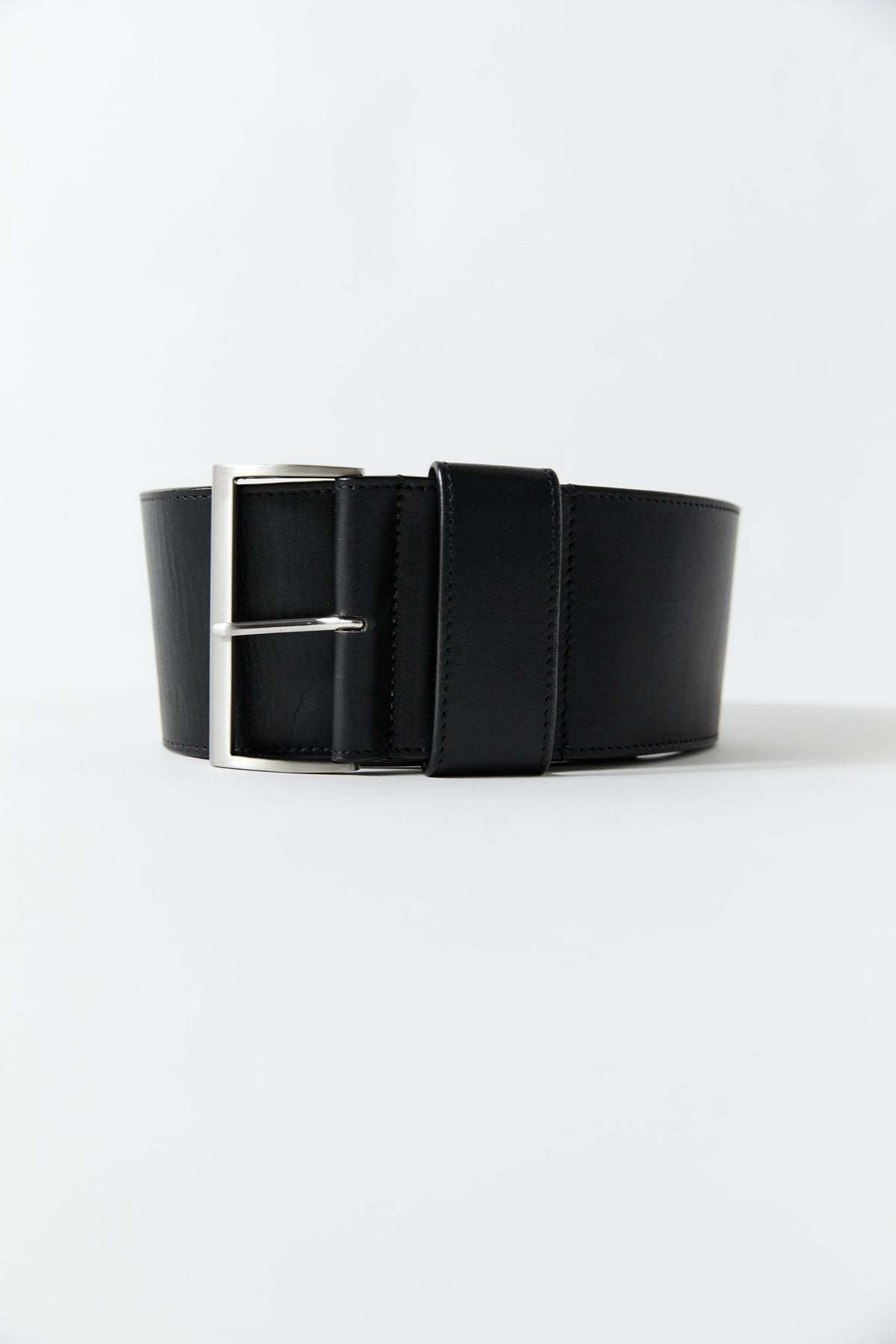 St. Agni Wide Classic Belt - Black - Image 2 of 4