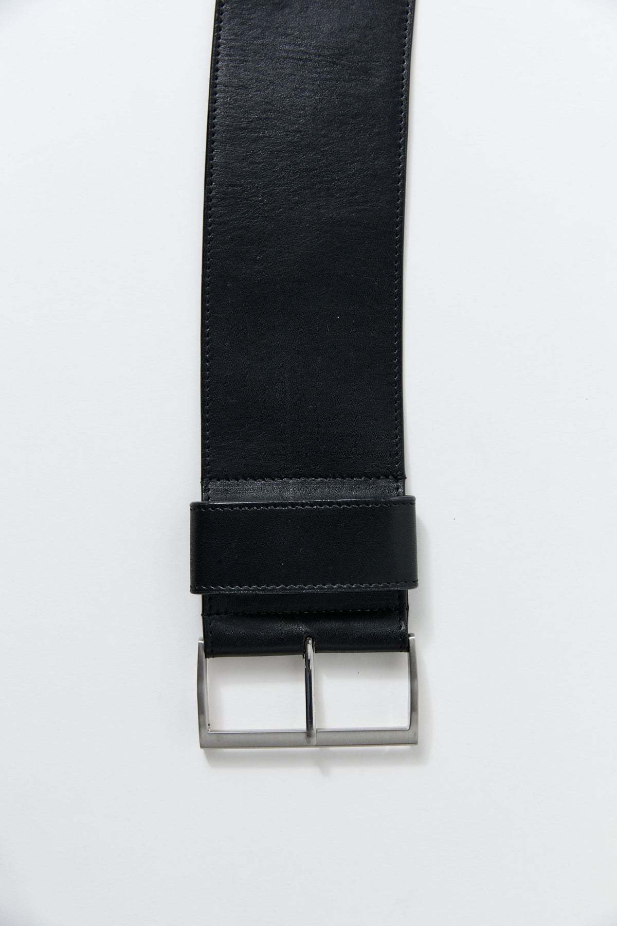 St. Agni Wide Classic Belt - Black - Image 3 of 4